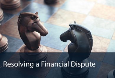 Resolving a Financial Disp-  Consulting